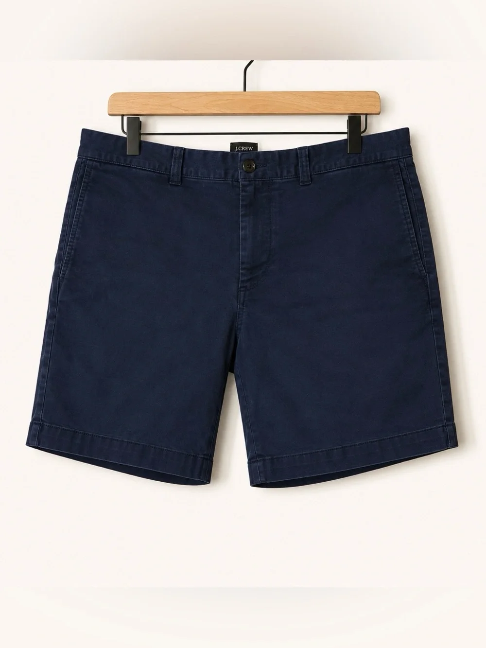 J.Crew 7” Inseam Stretch Chino Shorts Navy Blue Men’s Size 34